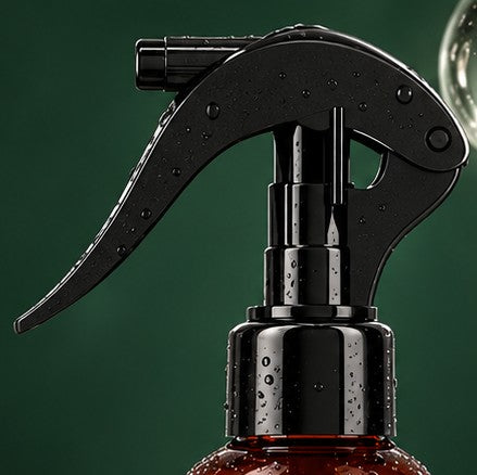 The black fine-mist trigger sprayer